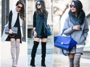 Thời trang - Mách 1m55 cách mặc áo khoác và đi bốt để không bị lùn