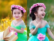 Làm mẹ - Bé gái Lâm Đồng đẹp như thiên thần "đốn tim" dân mạng