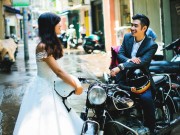 Eva Yêu - Ảnh cưới cực “ngầu” của cặp đôi mê mô- tô