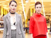 Thời trang - Yến Trang - Yến Nhi sành điệu tại tuần thời trang Thái Lan