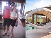 Làng sao - Thủy Tiên - Công Vinh "trốn" con đi nghỉ mát