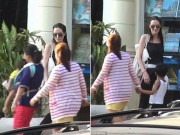 Làng sao - Angelina Jolie thích ngắm các em bé Campuchia trên phố