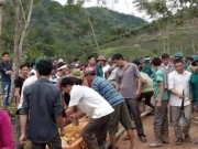 Tin tức - Xé lòng tiễn đưa 3 bố con trong thảm án ở Yên Bái
