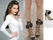 Thời trang - "Nữ hoàng thị phi" Hà Hồ tiếp tục khoe giầy 50 triệu
