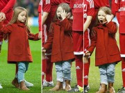 Làng sao - Nhóc Harper "ngáp ngắn ngáp dài" bên bố trên sân cỏ