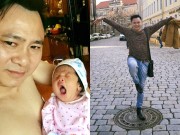 Làng sao - Tự Long nhớ con gái sơ sinh khi đi công tác châu Âu