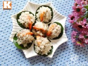 Bếp Eva - Xôi bọc tôm lạ miệng mà ngon