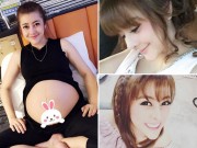 Bà bầu - Mang thai 8 tháng, mẹ bầu Thái Lan vẫn đẹp "khó cưỡng"