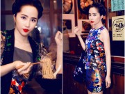 Làng sao - "Cá sấu chúa" Quỳnh Nga hóa thân thành cô gái Nhật