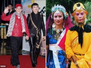 Làng sao - Vợ chồng Lục Tiểu Linh Đồng nắm tay nhau đi họp báo