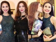 Làng sao - Hà Hồ - Phạm Hương bất ngờ thân thiết như hai chị em