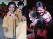 Làng sao - Hai con Hồng Nhung đáng yêu bên mẹ