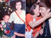 Làng sao - Trấn Thành khoe ảnh dễ thương bên mẹ ngày nhỏ