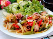 Bếp Eva - Bạch tuộc xào ngon cơm ngày lạnh