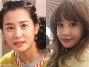 Làng sao - Lee Da Hae trông như tượng sáp chụp hình cùng fan