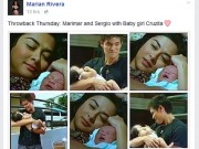 Làng sao - Ngắm hình ảnh đầu tiên của con gái Marian Rivera