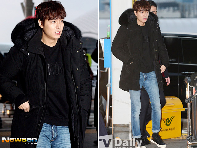 Lee Min Ho thẫn thờ tại sân bay lên đường sang Thái