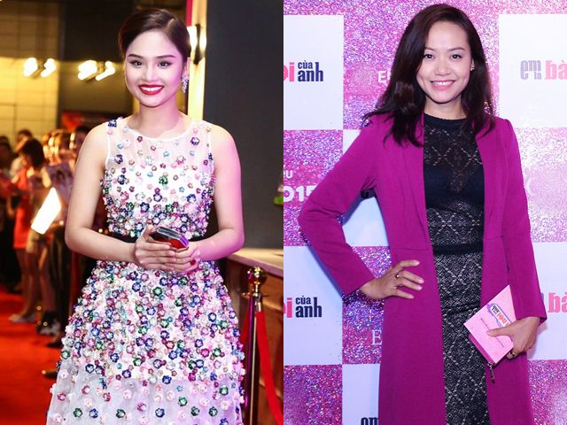 Hồng Ánh, Miu Lê quyến rũ trên thảm đỏ