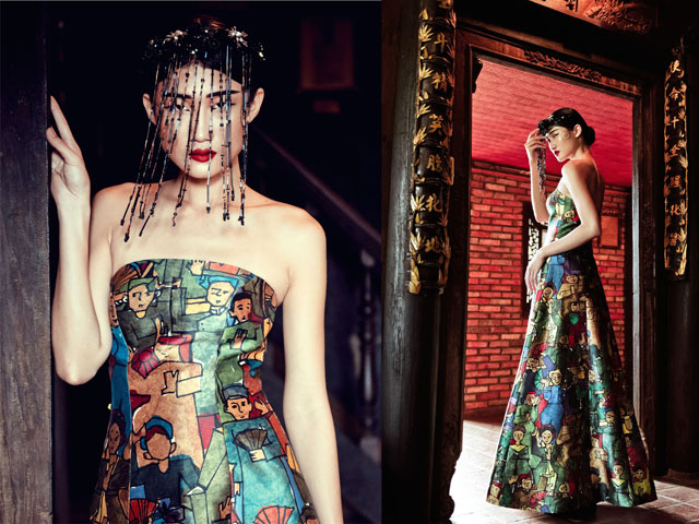 Ngắm Kha Mỹ Vân lúng liếng trong nhà cổ