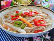 Bếp Eva - Cách làm tai heo ngâm sả ớt giòn ngon