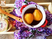 Bếp Eva - Lê hấp mật ong trị ho hiệu quả cho bé