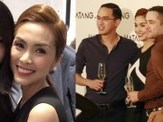 Làng sao - Louis Nguyễn tất bật phụ giúp Hà Tăng tại sự kiện