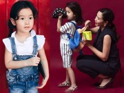 Thời trang - Con gái Lưu Hương Giang sành điệu từ "trứng nước"