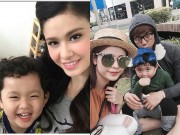 Làm mẹ - Ngắm con trai tóc xoăn đẹp như tài tử nhà Tim - Trương Quỳnh Anh