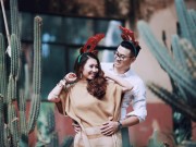 Eva Yêu - Cô dâu chú rể  lên núi chụp ảnh cưới mùa Noel