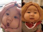 Làm mẹ - Trào lưu nặn mặt em bé hình cơm nắm gây chao đảo dân mạng