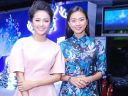 Làng sao - Hạ Vi rạng rỡ đọ sắc cạnh Ngô Thanh Vân