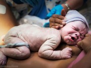 Bà bầu - Ảnh trẻ sơ sinh khi vừa chào đời: Mẹ đừng sốc!