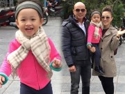 Làng sao - "Công chúa" nhà Phan Đinh Tùng hồn nhiên trên phố