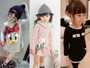 Làm mẹ - Những mẫu váy đông tuyệt đẹp mẹ nên sắm ngay cho con