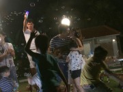 Làm mẹ - Tập 28 Bố ơi mùa 2: MC Phan Anh hôn vợ trên sóng truyền hình