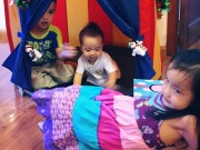 Làng sao - Mẹ con Ốc Thanh Vân hạnh phúc bên "cái chuồng" của mình