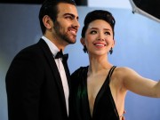 Làng sao - Tóc Tiên gợi cảm đọ sắc cùng quán quân "Next Top Mỹ 2015"