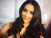 Làm đẹp - Phạm Hương đeo lens, mắt đỏ sọng trước chung kết Miss Universe