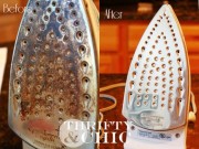 Nhà đẹp - Mẹo làm sạch vết cháy trên mặt bàn là hơi nước