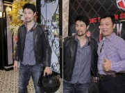 Làng sao - Johnny Trí Nguyễn bụi bặm đến chúc mừng Vân Sơn