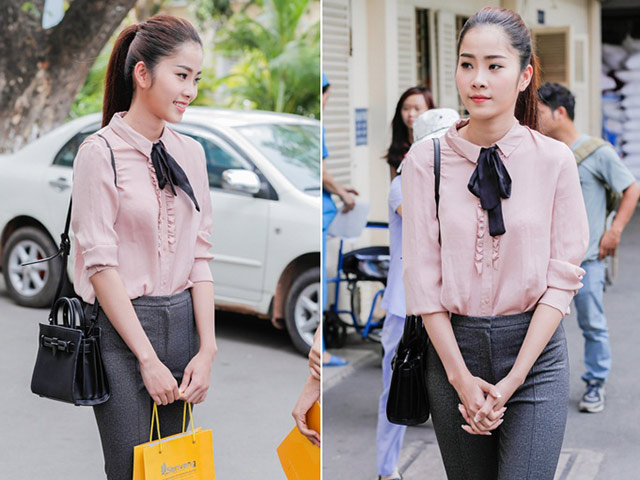 Hoa khôi Nam Em giản dị vẫn đẹp hút hồn