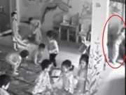 Tin tức - Clip: Bảo mẫu đánh đập, dúi đầu trẻ xuống đất