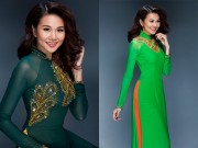 Thời trang - Thanh Hằng khoe nhan sắc thuần Việt với áo dài màu nổi