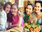 Làng sao - Hà Tăng - Thân Thúy Hà: Tình chị em "keo sơn" của showbiz