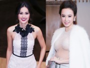 Làng sao - Hạ Vi cuốn hút đọ sắc với Angela Phương Trinh hở bạo