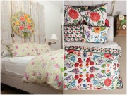 Nhà đẹp - Chị em thay ga gối hoa đón năm mới