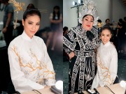 Làng sao - Hoa hậu Phạm Hương "bỏ" thảm đỏ vì say mê tập cải lương