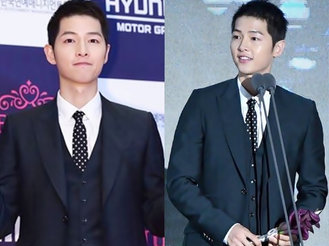 Song Hye Kyo vắng bóng, Song Joong Ki nhận giải thưởng lớn