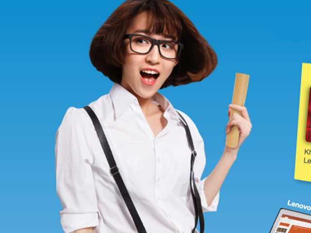 Tiếp tục tặng ngay 1 triệu đồng khi mua máy tính Lenovo