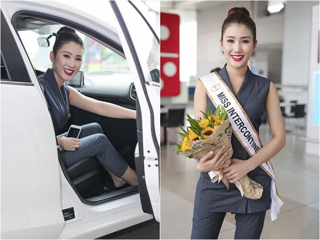 Á hậu Bảo Như xinh đẹp, trẻ trung, đầy cuốn hút ở sân bay